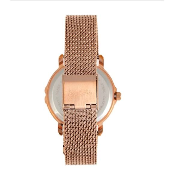 WOMEN'S WATCH SOPHIE & FREDA LUXURY "RENO" BRACELET WITH SWAROVSKI CRYSTALS NEW! - Picture 2 of 5